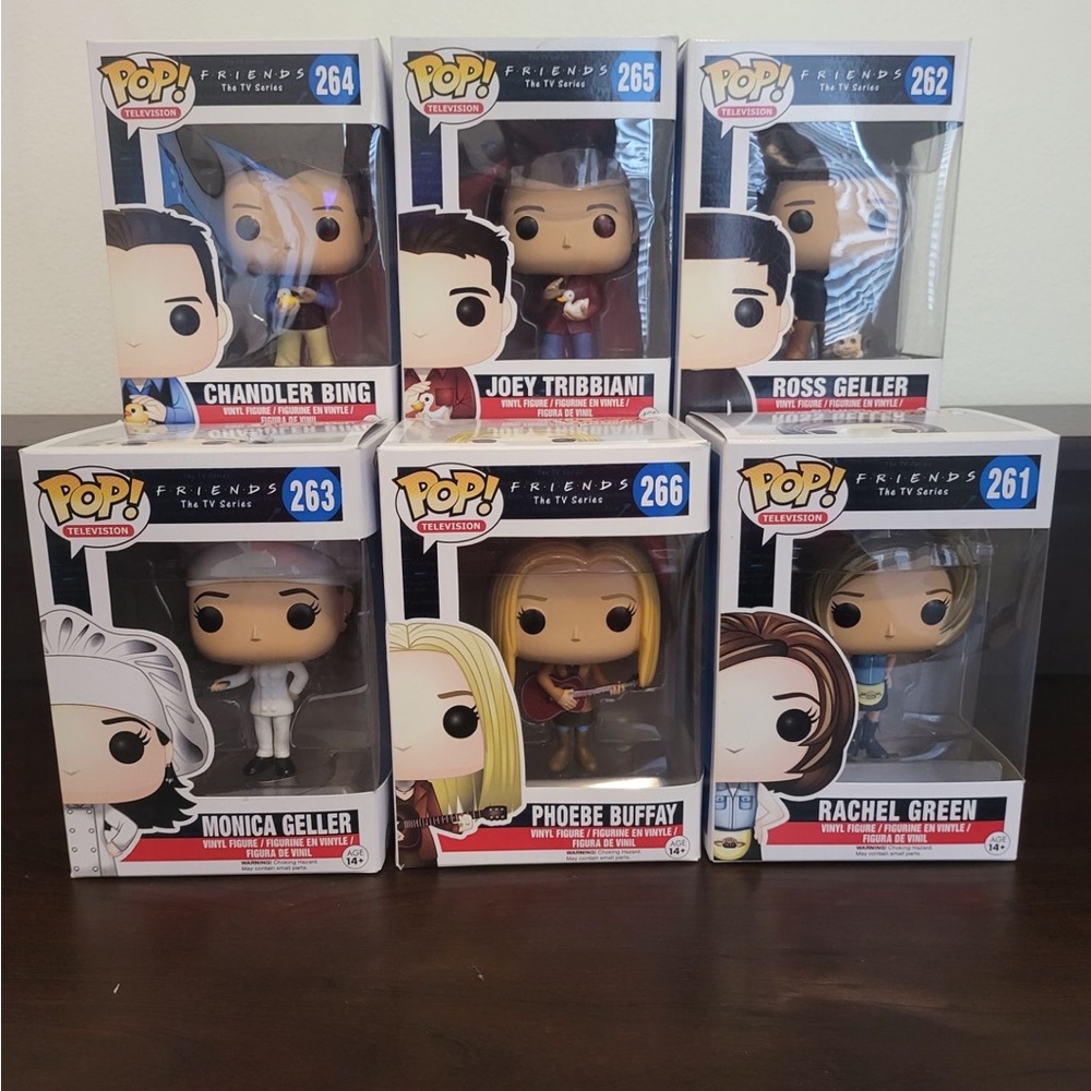 Friends Funko Pop Full Set